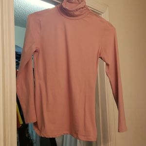 Pants with suspenders attached/Turtleneck